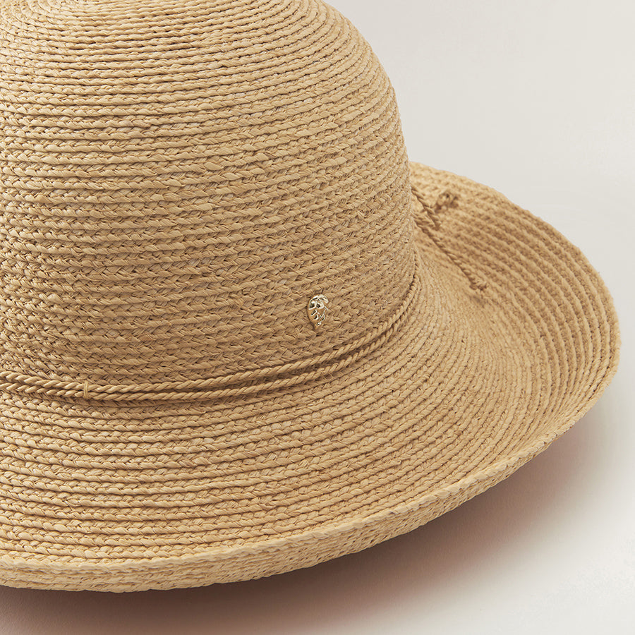 Prima 10| Women's Raffia Natural Hat | Helen Kaminski